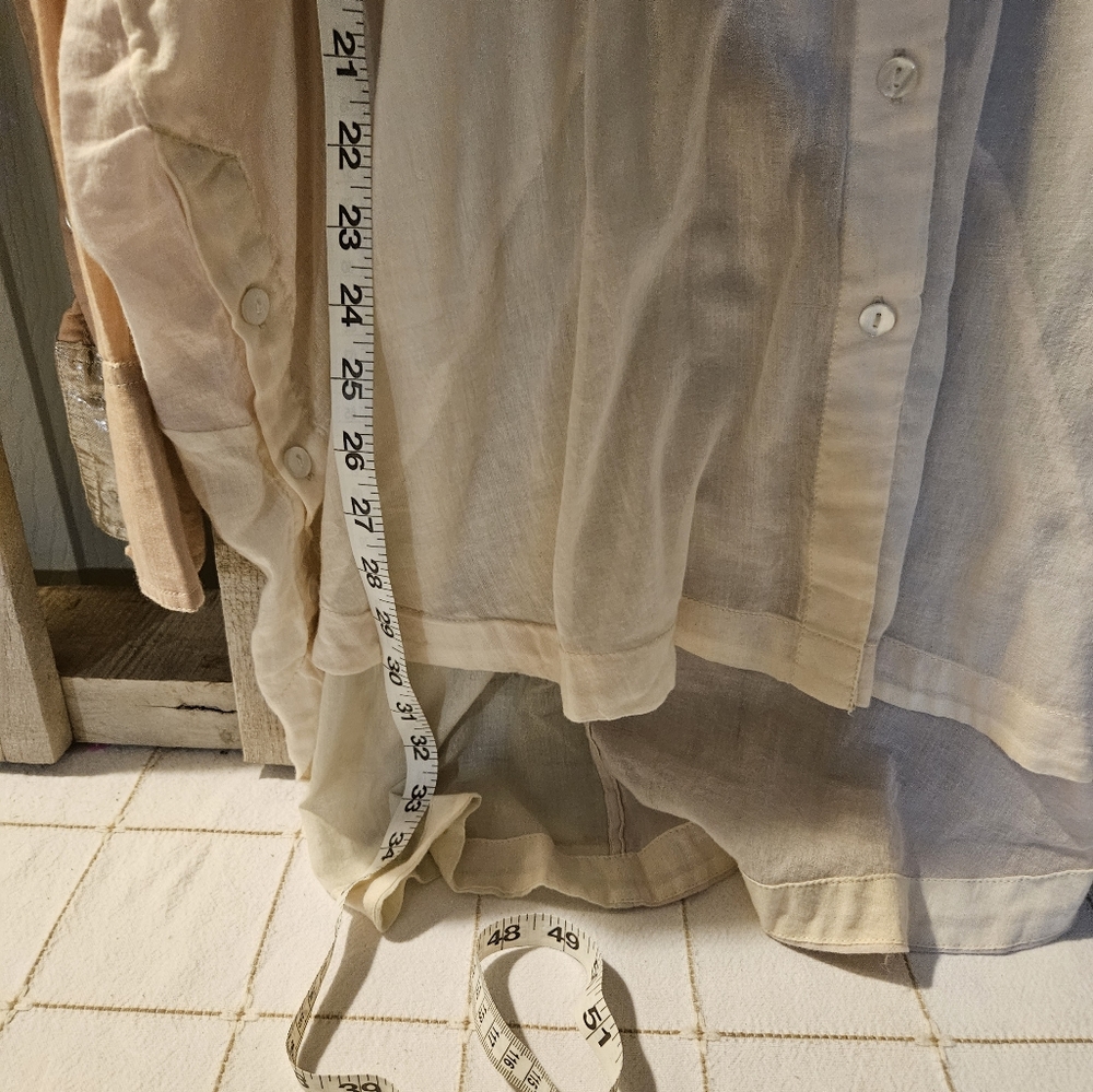 Free people pastel rainbow button down - Picture 15 of 16